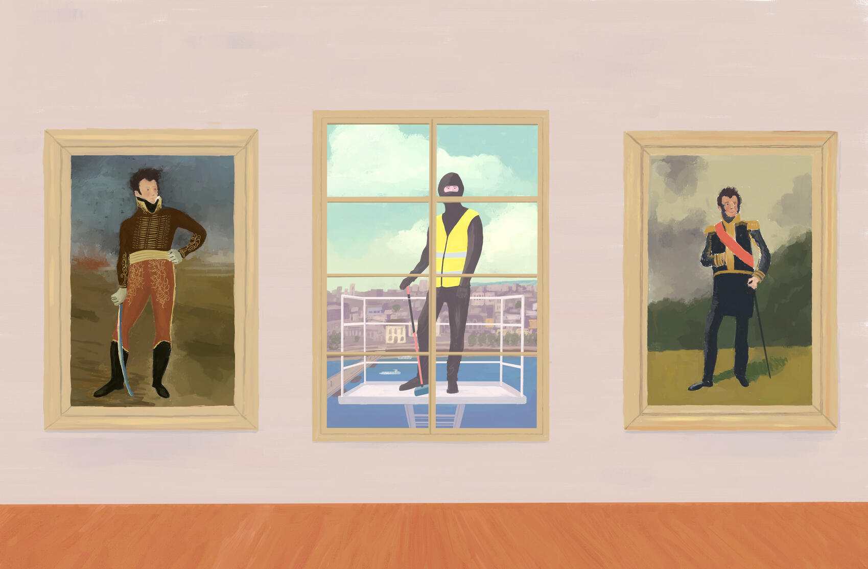 The Louvre museum heist