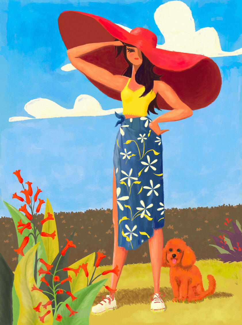 Cover for Corriere della Sera Beuty supplement / AD: Michele Lovison